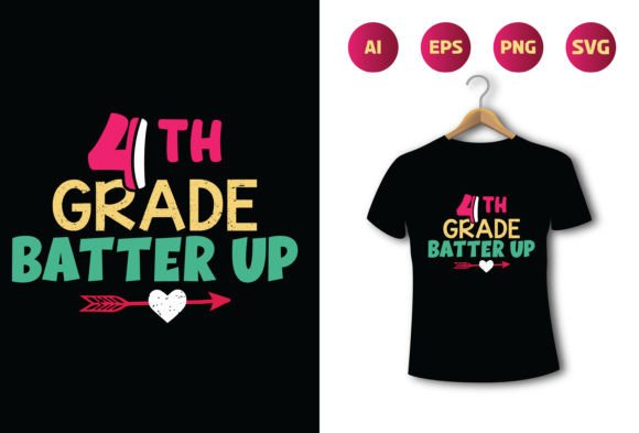 4th Grade Batter Up: A Fun and Versatile Design