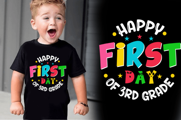 Happy First Day of 3rd Grade T-shirt