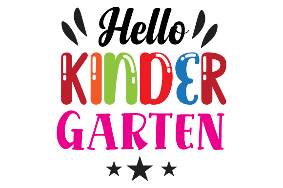Hello Kinder Garten Design: A Creative Resource for Every Project