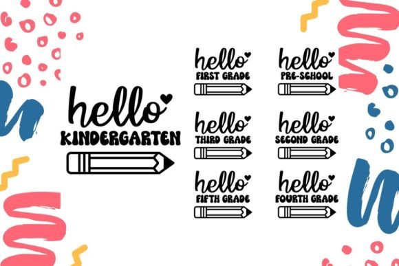 Hello School SVG Bundle: A Creative Resource for Educators and Designers