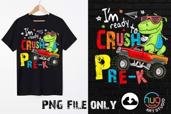 I'm Ready to Crush PreK Dinosaur T Rex: A Creative Powerhouse for Designers and Educators