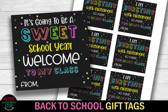 It's Going to Be a Sweet School Year Tag