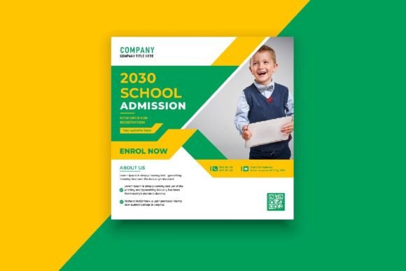 School Admission Social Media Poster: A Powerful Tool for Educational Institutions