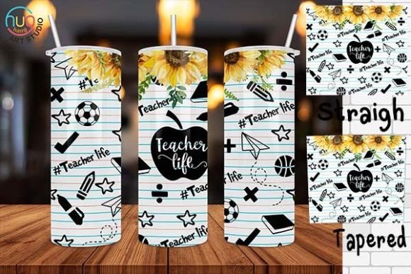 Teacher Life Sunflower Tumbler Wrap Png: A Creative Solution for Back-to-School Essentials