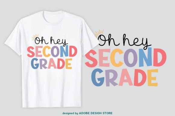 Teacher Shirt for 2nd Grade: A Fun and Creative Back to School T-Shirt Design